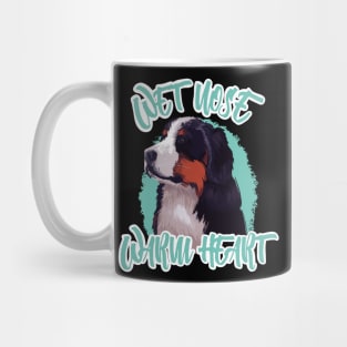 Wet Nose Warm Heart Bernese Mountain Dog Mug